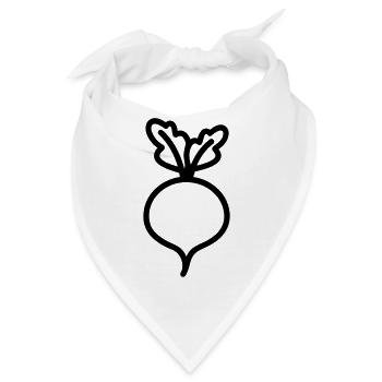 Rübe - Bandana - Weiß - Vorne