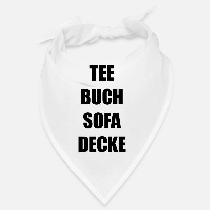 Tee Buch Sofa Decke Bandana