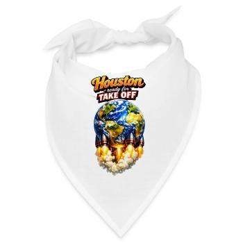 Houston-Start: World Missiles - Bandana - Weiß - Vorne