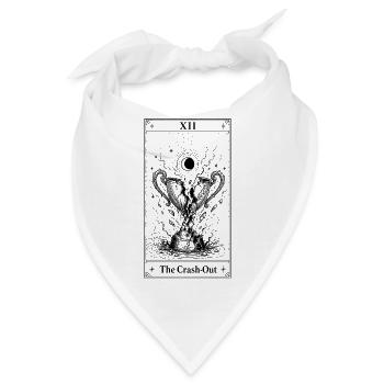 Der Komplettausraster | Tarotkarte | Crash Out - Bandana - Weiß - Vorne