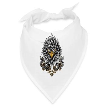 Imperial Eagle Maskottchen Elite Force Logo - Bandana - Weiß - Vorne