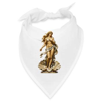 Aphrodite-Skulptur Meeresmeer - Bandana - Weiß - Vorne