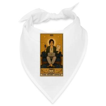 Homeoffice | Remote Work Büro Tarot - Bandana - Weiß - Vorne