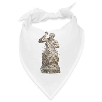 Steinmetz Steinmetzhandwerk - Bandana - Weiß - Vorne