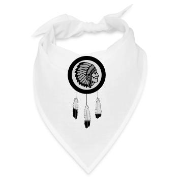 Native America - Bandana - Weiß - Vorne
