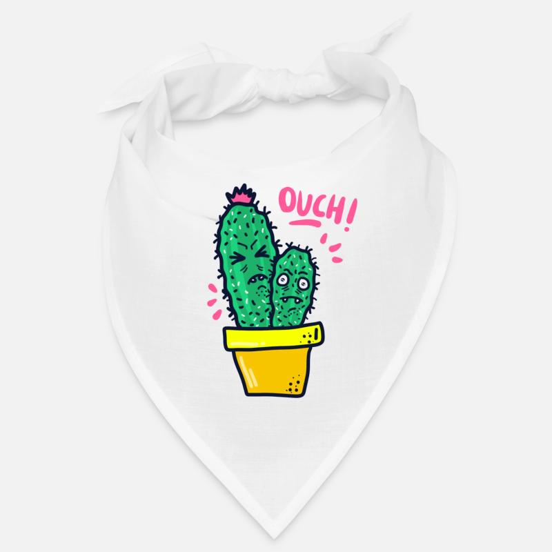 Ouch, cute cacti! Bandana
