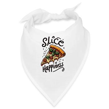 Slice of Happiness - Bandana - Weiß - Vorne
