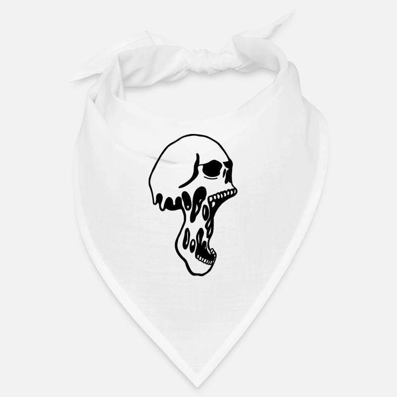 Skull slime scream skull Bandana