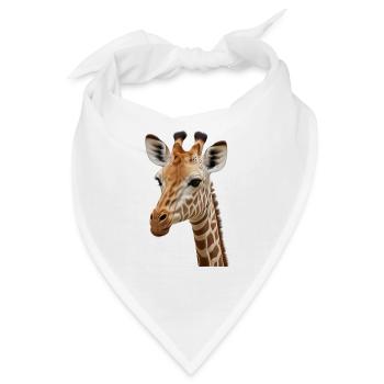 Giraffe - Bandana - Weiß - Vorne