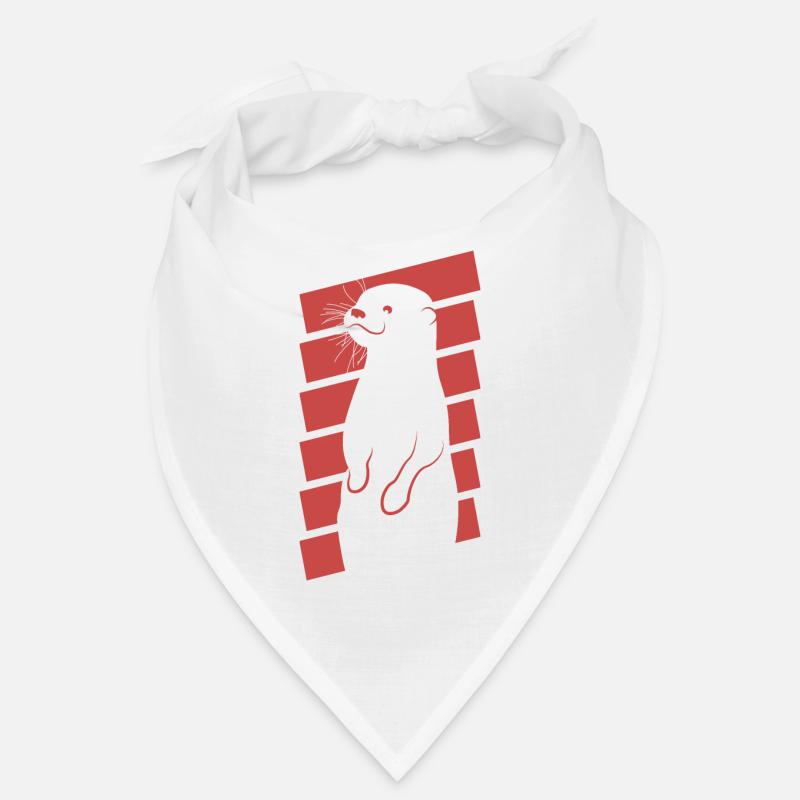 Cute Otter Motif Bandana
