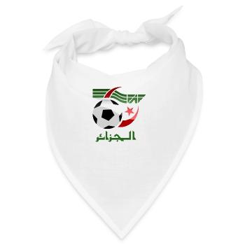algeria fußball federation - Bandana - Weiß - Vorne