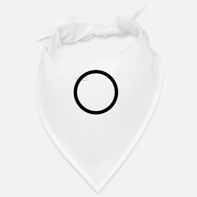 circle solid Bandana