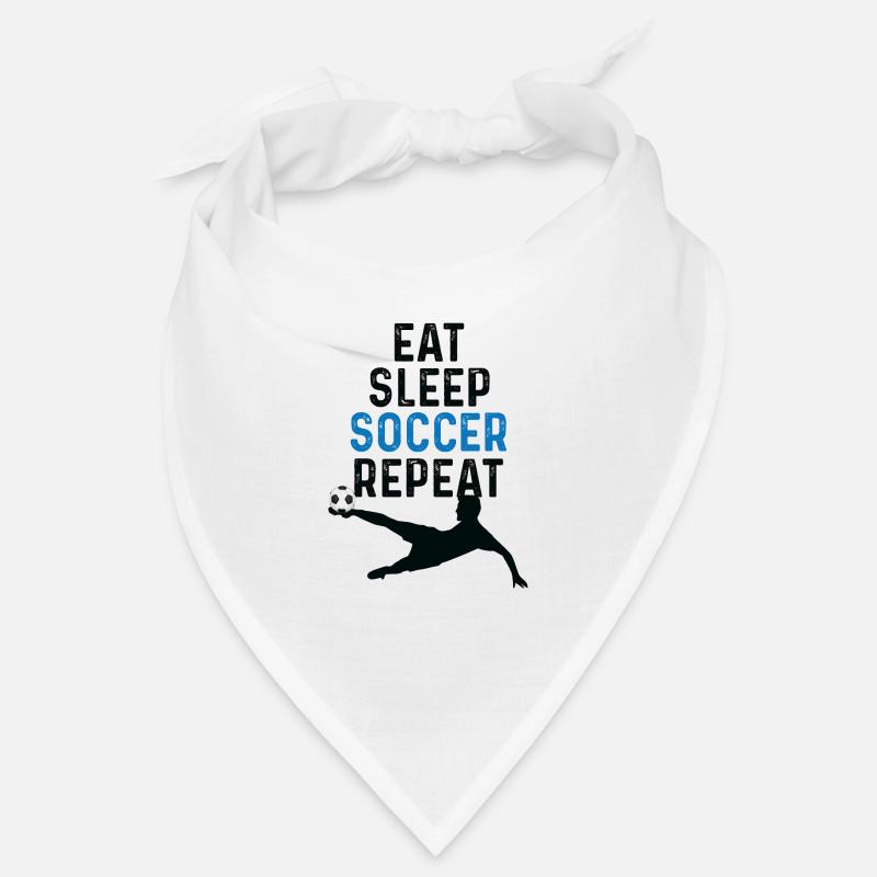 Eat Sleep Soccer Repeat Bandana