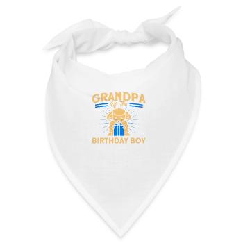 Schafzucht Landwirt Nutztier Schafe Geschenk - Bandana - Weiß - Vorne