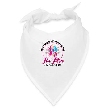 Kampfsportarten Brasilianisches Jiu Jitsu Geschenk - Bandana - Weiß - Vorne