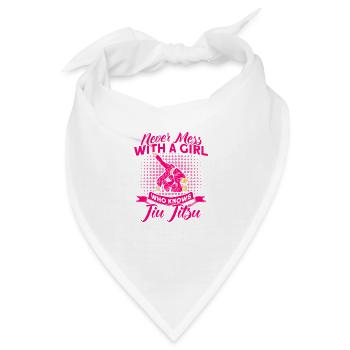 Kampfsportarten Brasilianisches Jiu Jitsu Geschenk - Bandana - Weiß - Vorne
