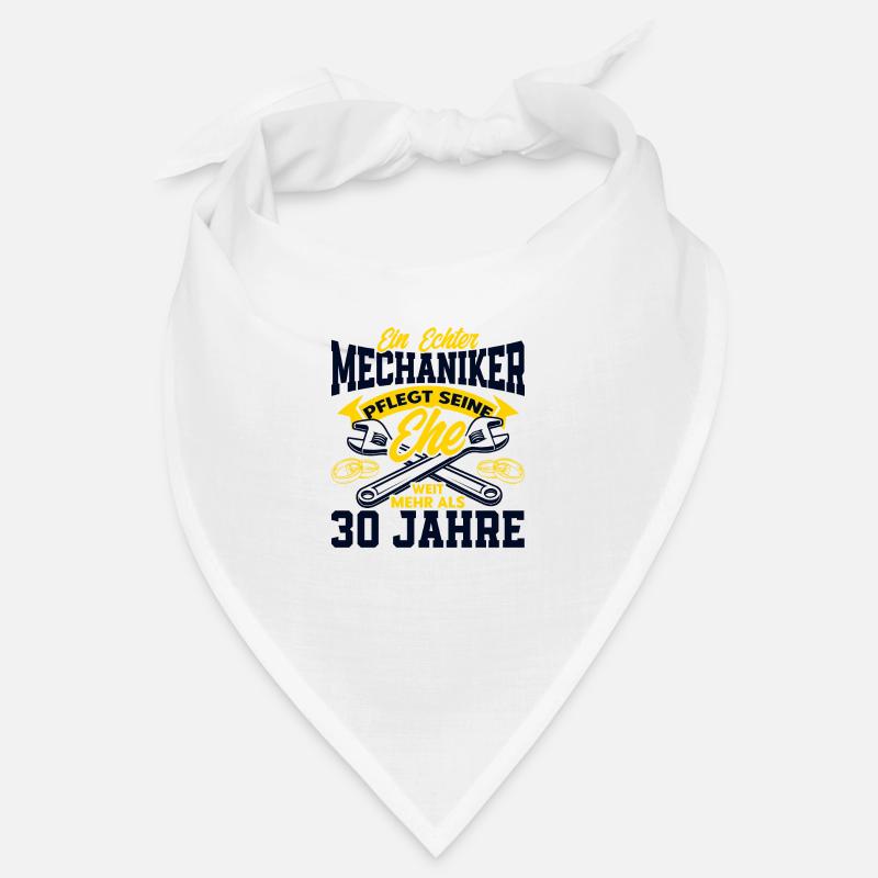 Perlenhochzeit Ehepaar 30. Hochzeitstag Geschenk Bandana