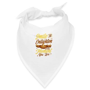 Diwali Hindus Sikh Fest der Lichter Geschenk - Bandana - Weiß - Vorne