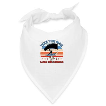 Kiteboarder Kitesurfer Kiten Kiteboard Geschenk - Bandana - Weiß - Vorne