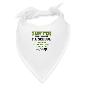 Studium Assistenzarzt Medizinstudent Geschenk - Bandana - Weiß - Vorne