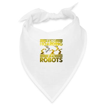 Robotik Robotik Ingenieur Roboter Geschenk - Bandana - Weiß - Vorne