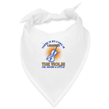 Violinist Orchester-Violinist Geigenspieler Gesche - Bandana - Weiß - Vorne