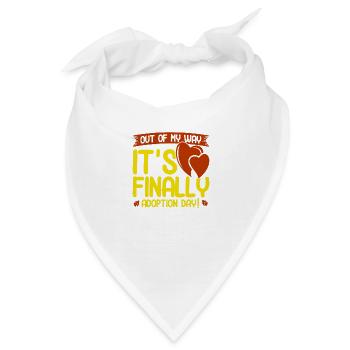 Adoption Adoption von Kindern Pflegeeltern - Bandana - Weiß - Vorne