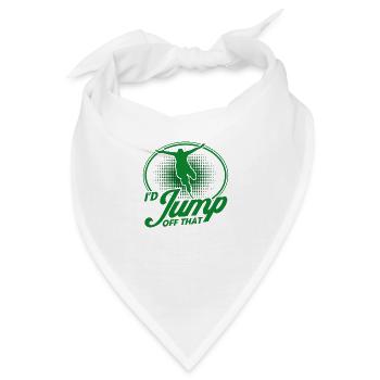 Extremsport Bungee Springen Bungee Springer - Bandana - Weiß - Vorne