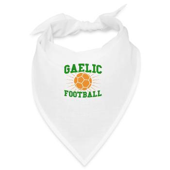 Gälischer Fußball Irischer Mannschaftssport Gälisc - Bandana - Weiß - Vorne
