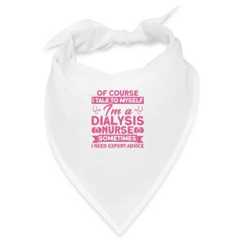 Dialyse Behandlung Dialyse Schwester Dialyse Gesch - Bandana - Weiß - Vorne
