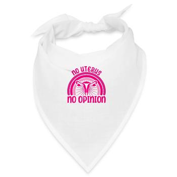 Rechte der Frauen Feministisch Ermächtigung Gesche - Bandana - Weiß - Vorne