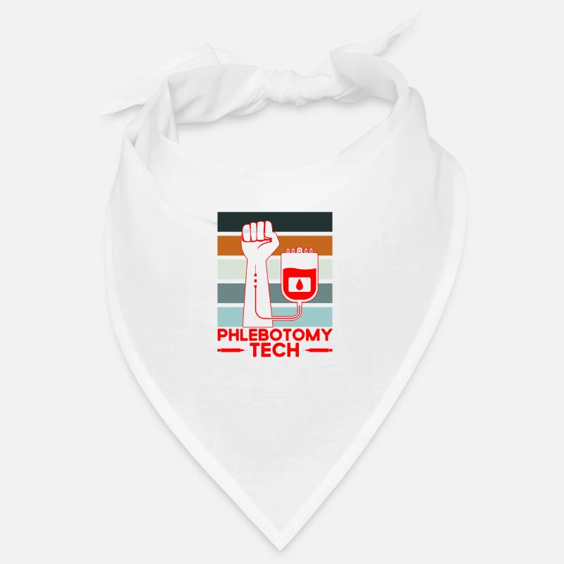 Phlebotomie Blutabnahme Phlebotomist Tech Geschenk Bandana