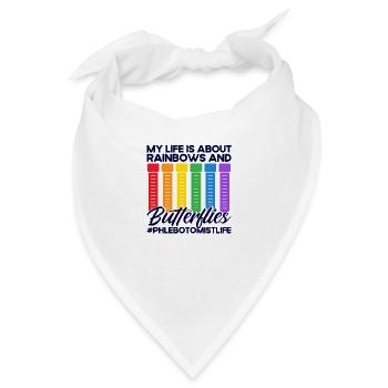 Blutabnahme Phlebotomist Phlebotomie Geschenk - Bandana - Weiß - Vorne