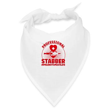Phlebotomie Labor Phlebotomist Tech Blutabnahme Ge - Bandana - Weiß - Vorne