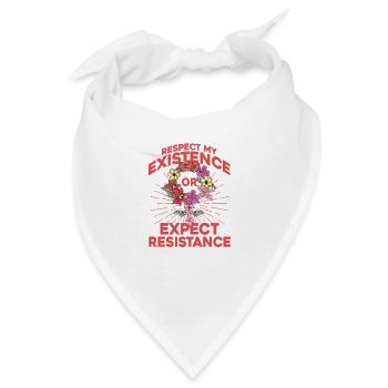 Rechte der Frauen Ermächtigung Feministisch Gesche - Bandana - Weiß - Vorne