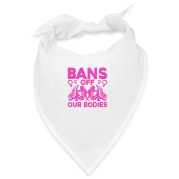 Gleichberechtigung der Geschlechter Feminismus Rec - Bandana - Weiß - Vorne
