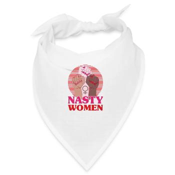 Ermächtigung Gleichberechtigung der Geschlechter F - Bandana - Weiß - Vorne