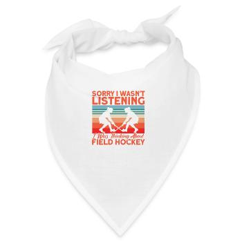 Mannschaftssport Feldhockey Spiel Feldhockey Gesch - Bandana - Weiß - Vorne