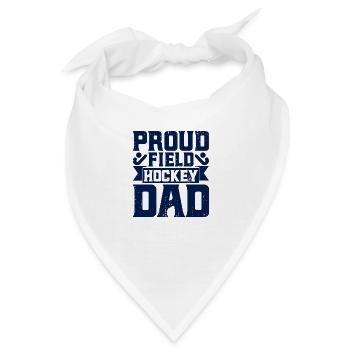 Feldhockey Mannschaftssport Feldhockey Spiel Gesch - Bandana - Weiß - Vorne