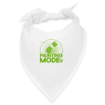 Dekorateur Bautenmaler Farbe mischen Geschenk - Bandana - Weiß - Vorne
