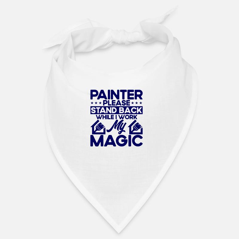 Peintre de construction Peintre Mélange de couleurs cadeau Bandana
