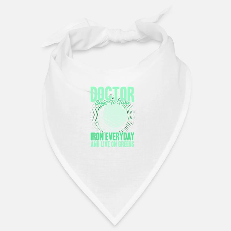 Jouer Golf Golfers Golf Course Cadeau Bandana