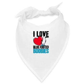 Tölpelvogel Seevogel Tölpel Geschenk - Bandana - Weiß - Vorne