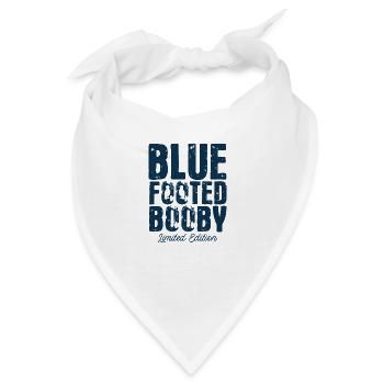 Seevogel Tölpel Blaufußtölpel Geschenk - Bandana - Weiß - Vorne