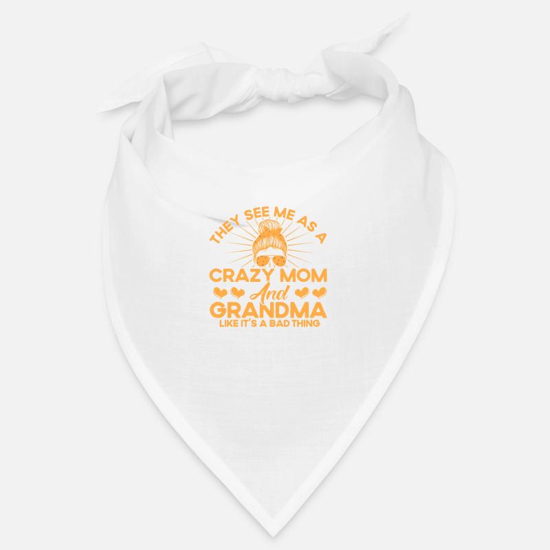 Verrückte Mutter und Großmutter Mutter & Großmutte Bandana