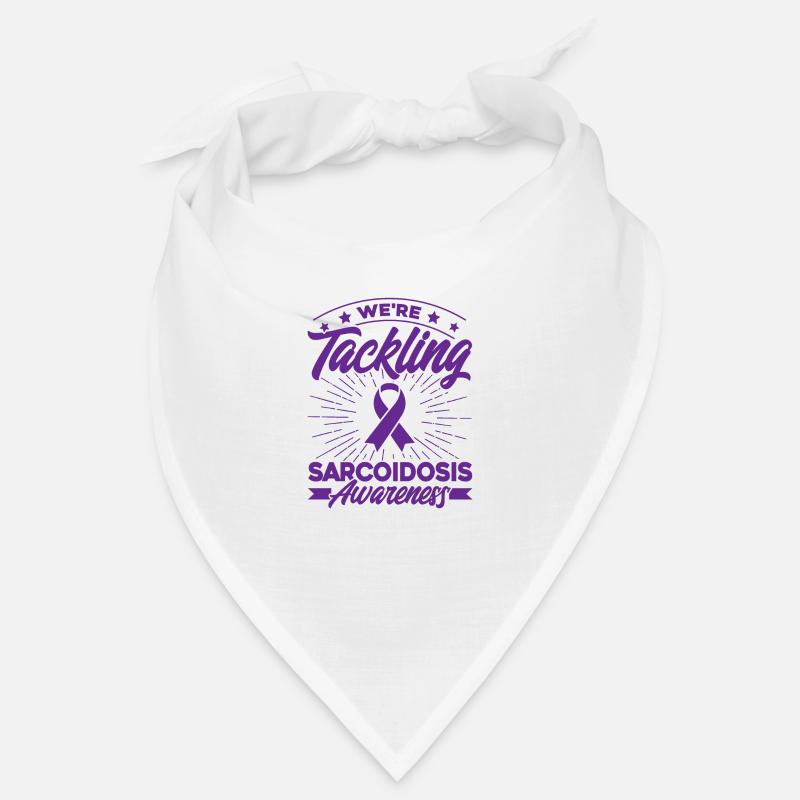 Sarcoïdose à anse violette Support Sarcoïdose Bandana