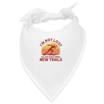 Ultramarathonläufer Ultramarathon Ultralauf Gesche - Bandana - Weiß - Vorne