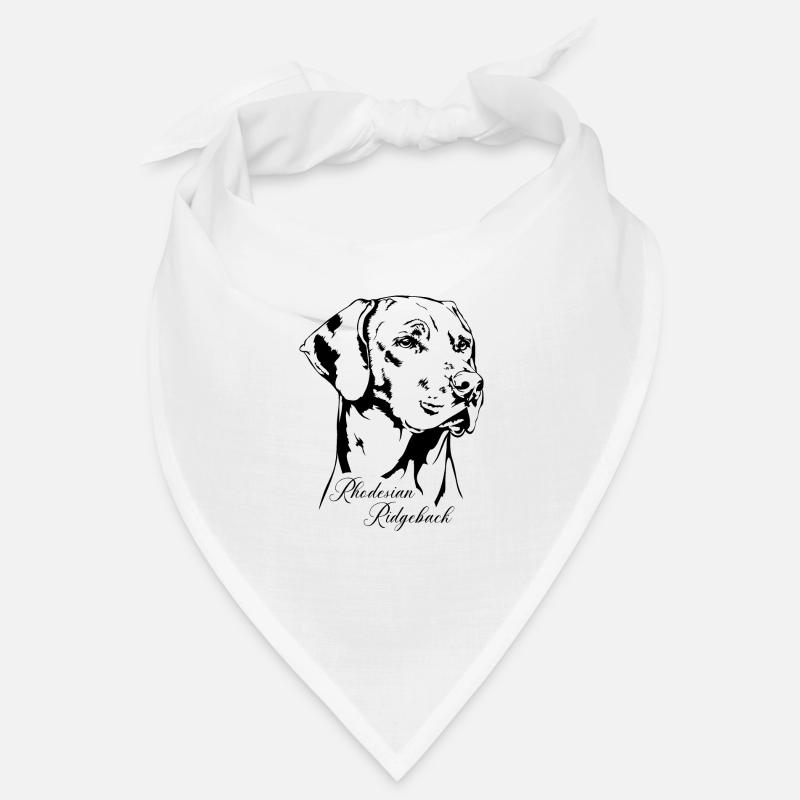 RHODESIAN RIDGEBACK RR Dog portrait Wilsigns Bandana