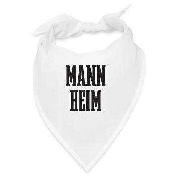 Mannheim - Bandana - Weiß - Vorne