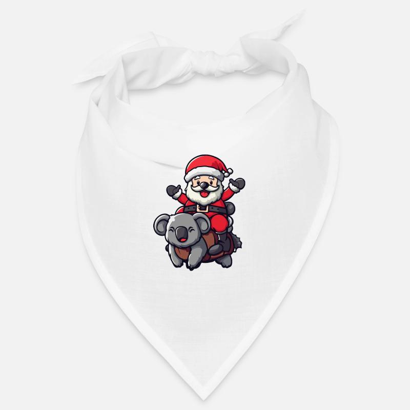 Koala Père Noël Bandana